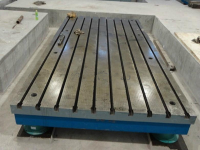 T型槽鑄鐵平臺,發動機試驗平臺,測功機平臺